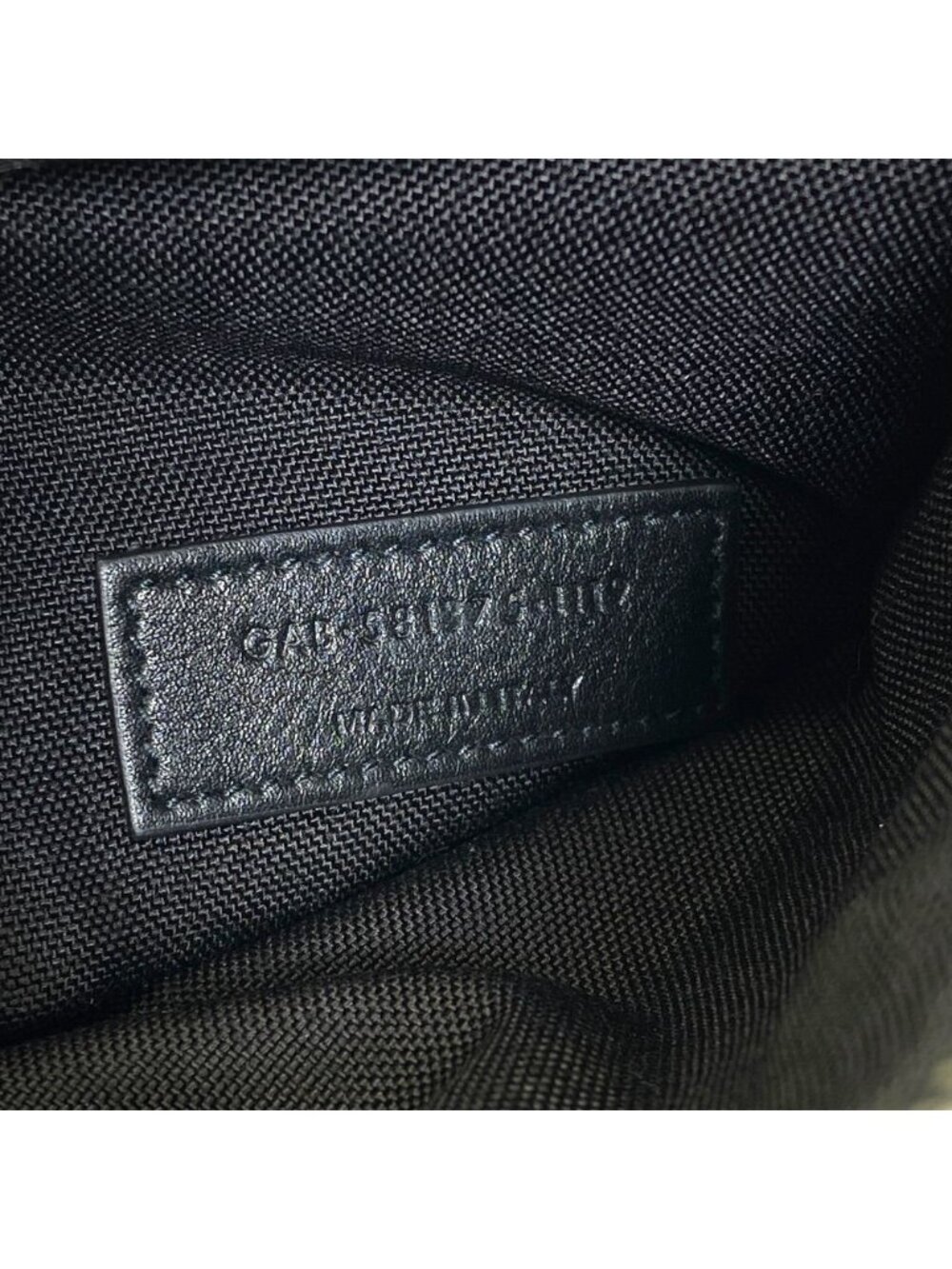 Saint Laurent Belt Bag Logo Leather Metallic Silver Paris Sophistication Luxury - Picture 7 of 10